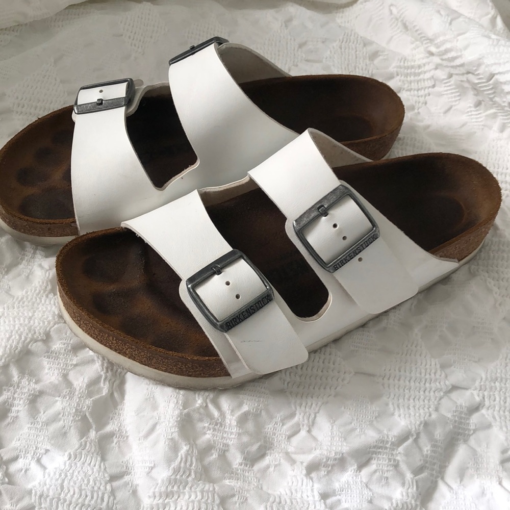 White Birkenstock